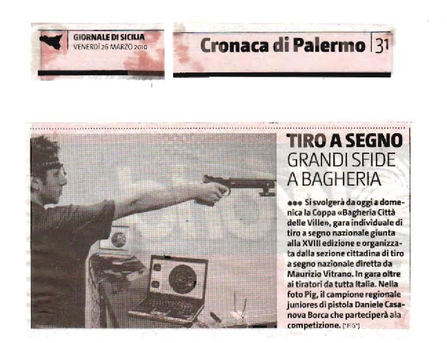 Ritaglio stampa: Articolo gds del 26 marzo 2010